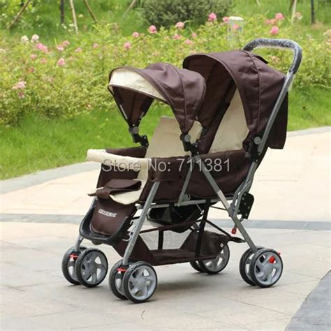 Lightweight Double Twin Baby Prams On Sale Rocking Baby Buggy For Twin ...