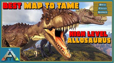 Ark Best Free Map For Finding Allosaurus And Spawn Locations The