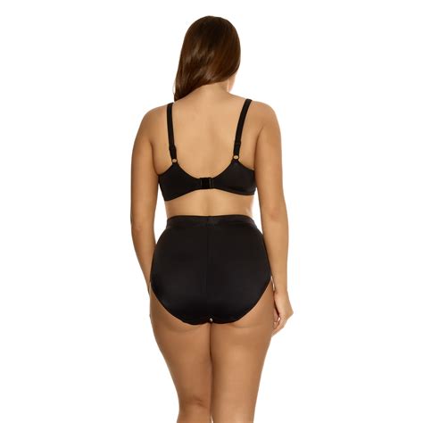 Bikini BH Essentials Schwarz mit Bügel von ELOMI Swim