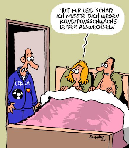 Coach Von Karsten Schley Liebe Cartoon TOONPOOL