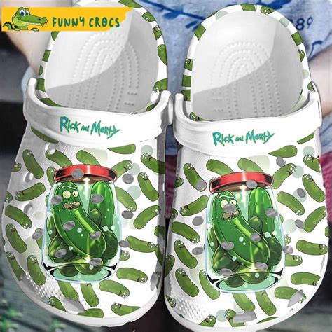 Cartoon Cucumber Rick And Morty Crocs Discover Comfort And Style Clog