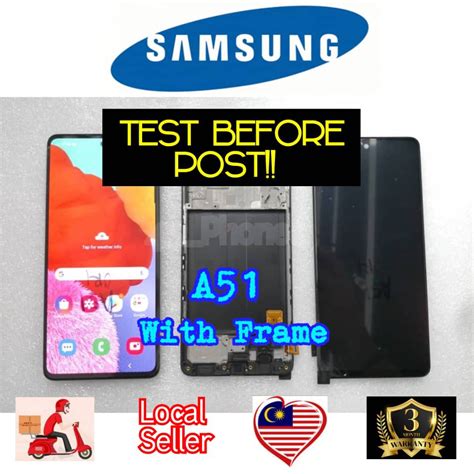 OMP45 Ready Stock SAM GALAXY A515f A51 2019 LCD DISPLAY TOUCHSCREEN