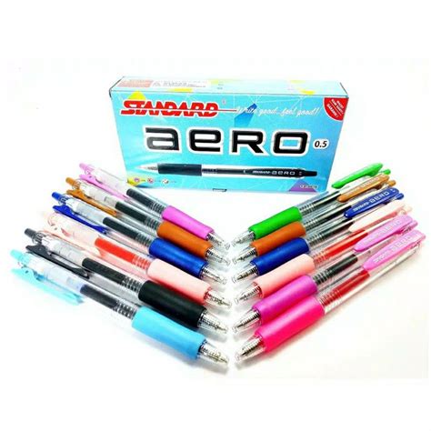 Jual Standard Pen Pulpen Aero Gel Satuan Bulpen Ballpoint