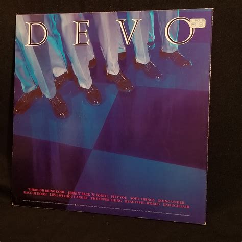 Devo - New Traditionalists LP NM 1981 GOLD STAMP PROMO POSTER 7” 45 ...