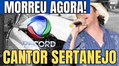 CANTOR SERTANEJO M0RRE EM GRAVÍSSIMO ACIDENTE DE CARRO SAIU NA TV