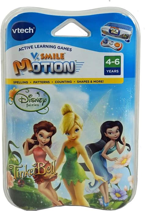 Vtech V Motion Smartridge Disney Fairies Tinker Bell Toys And Games