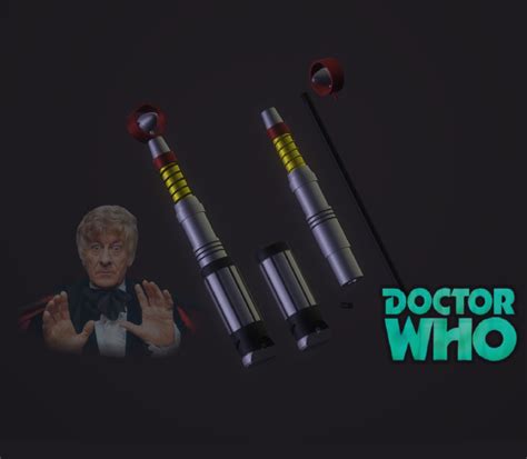 STL file Doctor Who Sonic Screwdriver 3th Jon Pertwee 🩺・3D print object ...