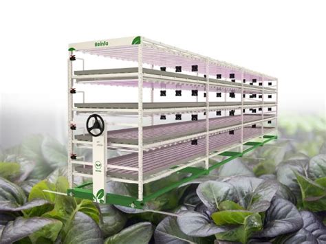 Layers Vertical Grow Racks For Vertical Indoor Farming Mobile