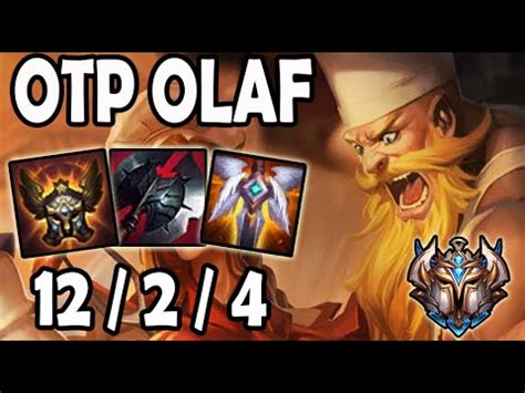 OTP Olaf Vs Jax TOP Lol Challenger Korea YouTube