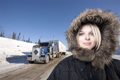 Exclusive In Cab Video Interview With Ice Road Star Lisa Kelly