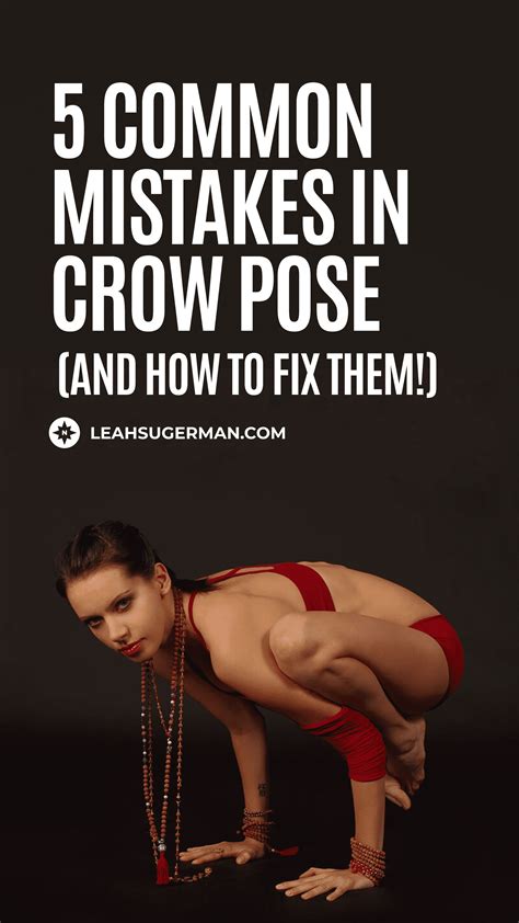 Bakasana Common Mistakes In Crow Pose And How To Fix Them Artofit