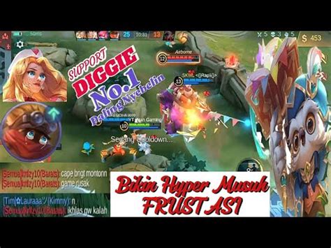 Best Build Diggie Damage One Hit One Kill Hyper Musuh Sampai Emosi Dan