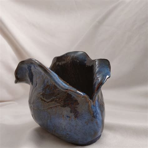 Studio Art Pottery Organic Shapes Vase Bowl Vessel Original Hand