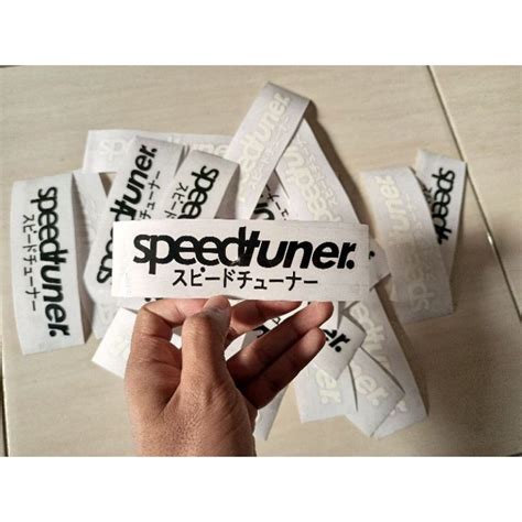 Jual Stiker Cutting Speedtuner Japan Jepang Shopee Indonesia