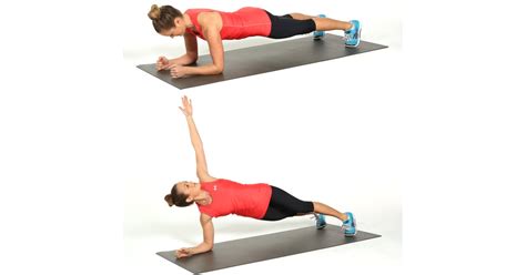 Elbow Plank And Rotate Rock Your Core Circuit Workout POPSUGAR Fitness