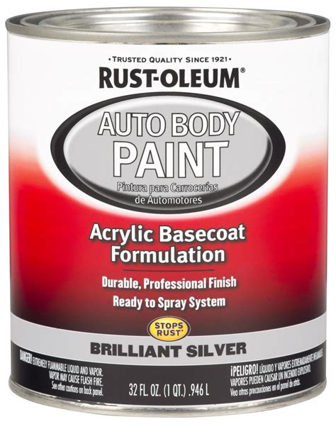 Rust Oleum Corporation 275234 Rust Oleum Acrylic Auto Body Paint