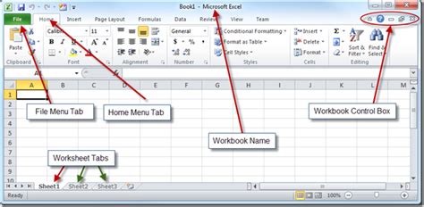 Microsoft Excel Basics An Introduction To The Excel Workbook For