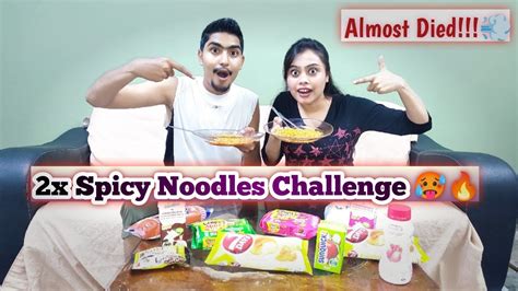 X Spicy Noodles Challenge Gone Wrong X Spicy Noodles