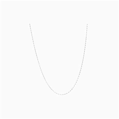 Flat Chain Necklace - Silver/Gold (Nickel-Free) | Blomdahl USA