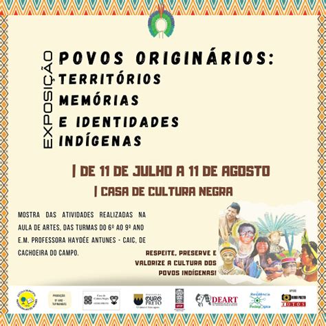 Exposição Povos Originários Territórios Memórias e Identidades