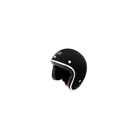 Casque Jet Homologu Noir Brillant Wyatt De La Marque Torx