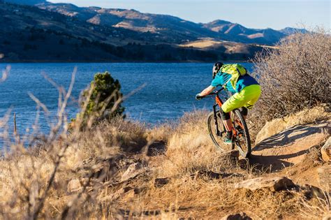 Shoreline Mountain Biking Trail - Fort Collins, Colorado