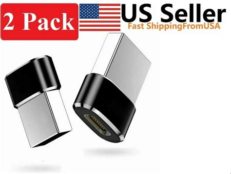 Wholesale 2 Pack Usb C 3 1 Type C Female To Usb 3 0 Type A Male Port Converter Adapter New At Rs