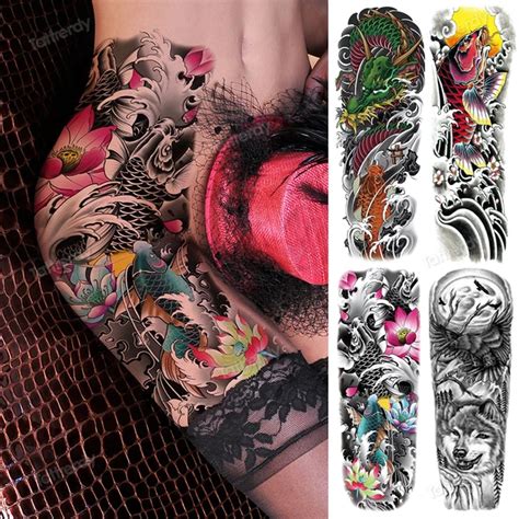 Top More Than 77 Colorful Leg Sleeve Tattoo Best Vn