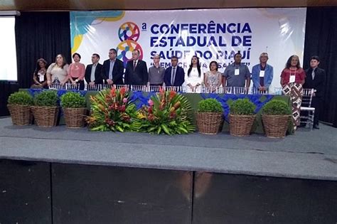 Esperantina Na 8ª Conferência Estadual De Saúde Do Piauí Democracia E