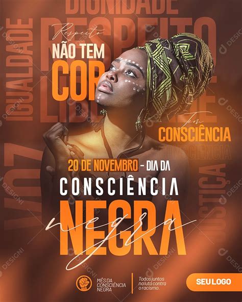 Dia da Consciência Negra Vidas Negras Importam Social Media PSD