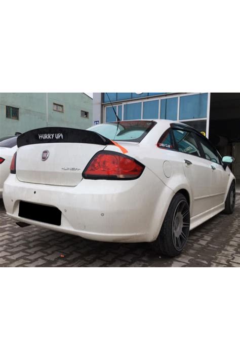 Genel Markalar Fiat Linea 2007 2018 Uyumlu Boyasız Fiber Spoon Spoiler