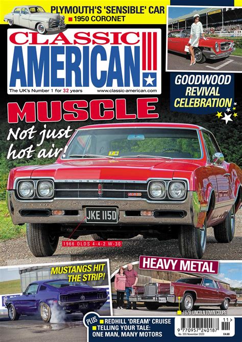 Preview November Issue Of Classic American Magazine