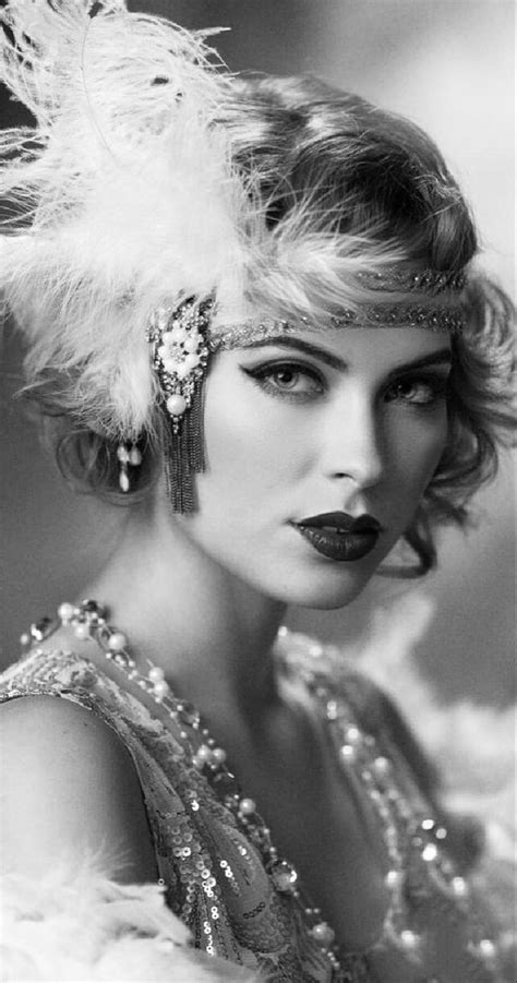 Pin On Art Deco 1920s Glamour Gatsby Hair 1920s Photoshoot