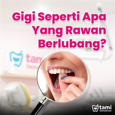 Gigi Seperti Apa Yang Rawan Berlubang Tami Dental Care Klinik