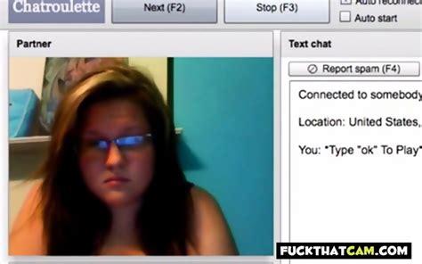 Chatroulette Girl Shows Off Massive Tits