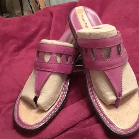 Hush Puppies Shoes Hush Puppies Magenta Slip On Thong Style Sandals Poshmark