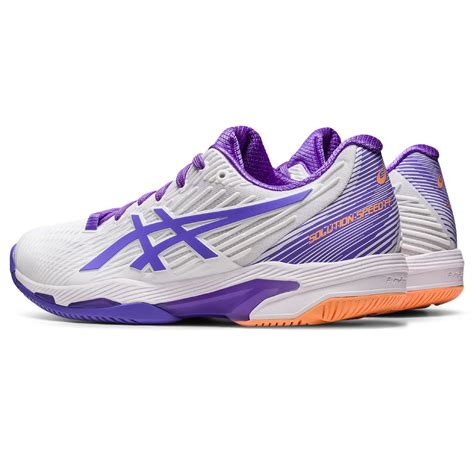 Asics Solution Speed Ff 2 Kadın Beyaz Mavi Tenis Ayakkabısı 1042a136 104