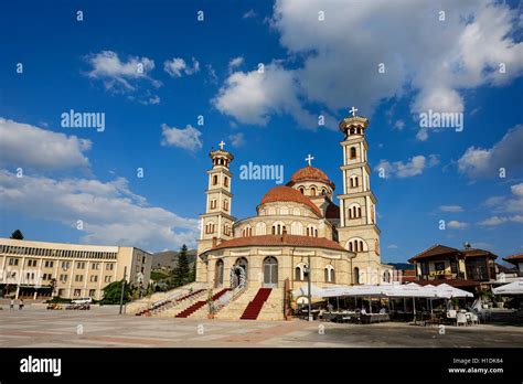 Korce Albania Stock Photo - Alamy