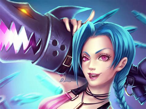 1600x1200 Jinx League Of Legends 4k 2019 1600x1200 Resolution Hd 4k