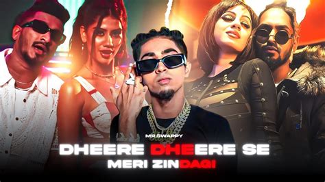 Mc Stan Dheere Dheere Se Ft Emiway X Divine Mrswappy Youtube