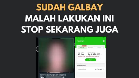 BLUNDER DI PINJOL SUDAH GALBAY TAPI MALAH LAKUKAN INI BERHENTI