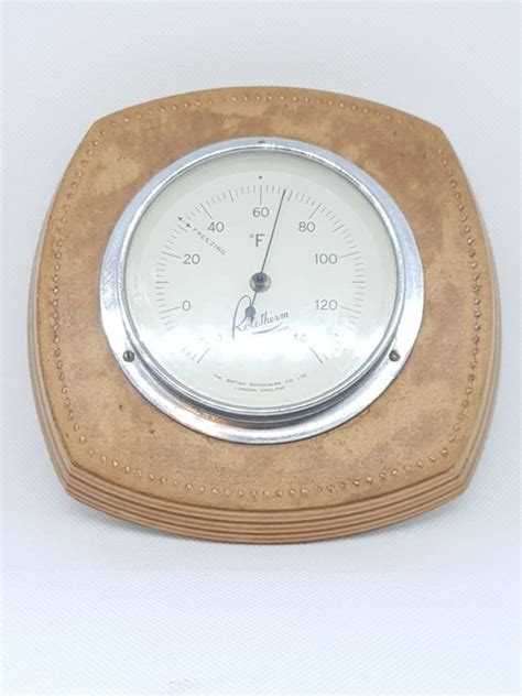 Vintage British Rototherm Thermometer London England Vintage Etsy UK