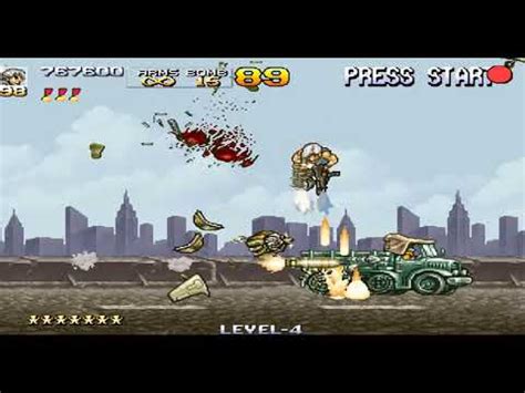 Metal Slug 4 Hack Rom 2H YouTube