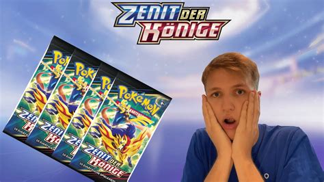 Pok Mon Zenit Der K Nige Booster Opening Youtube