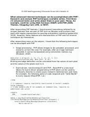 Cs Web Programming Discussion Forum Unit Solution Docx Cs