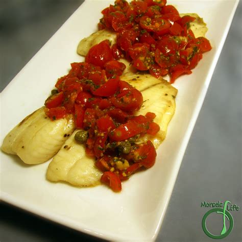 Tilapia with Tomato Caper Salsa | Morsels of Life