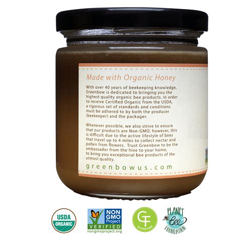 Raw Honey With Red Ginseng Greenbow Us