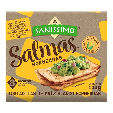 Tostadas De Ma Z Salmas Horneadas Paquetes De Pzas C U Walmart