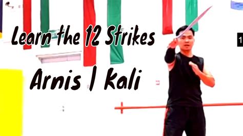 Basic Strikes Of Arnis Tirada Filipino Martial Arts Youtube