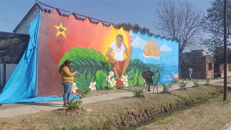 Inauguraron mural en memoria de Enzo Gauna a casi seis años de su